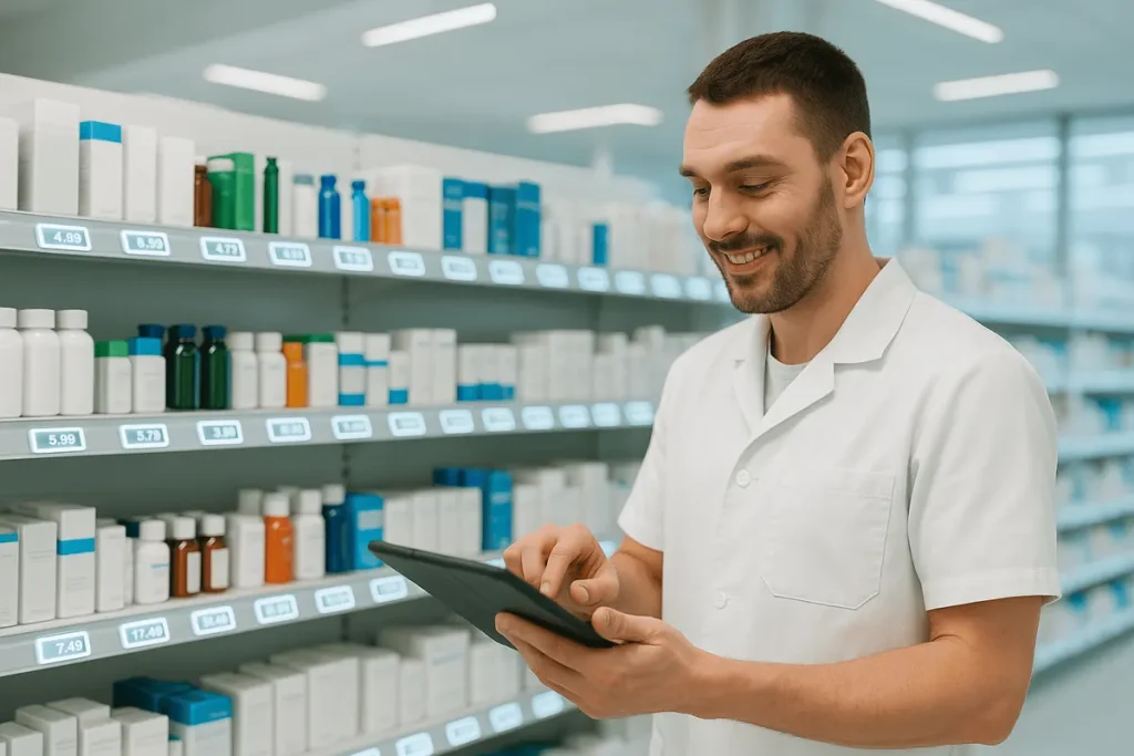 Etiquetas electrónicas conectadas al ERP: cambio de precios desde el programa de gestión